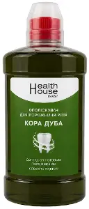Ополіскувач для порожнини рота "Кора дуба " ополіскувач рота 500 мл, тм Health House Ополіскувач для порожнини рота "Кора дуба " ополіскувач рота 500 мл, тм Health House