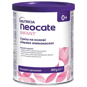 Неокейт Інфант (Neocate Infant) ентеральне харчування для дітей з народження 400 г Неокейт Інфант (Neocate Infant) ентеральне харчування для дітей з народження 400 г
