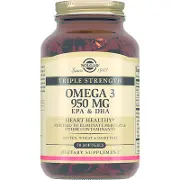 Солгар Потрійна Омега-3 капсули по 950 мг, 50 шт.