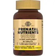 Солгар Пренатабс таблетки для вагітних і годуючих, 60 шт.