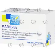 Магне B6 таблетки в/о № 50
