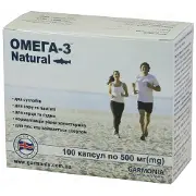 Омега-3 Натурал 500 мг №100 капсули