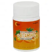 Вітамін C таблетки жувальні зі смаком апельсину, 30 шт.