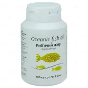 Риб'ячий жир океанічний капсули в банку 500 мг №100
