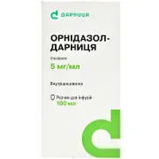 Орнидазол-Дарница раствор для инфузий, 5 мг/мл, 100 мл, 1 шт.