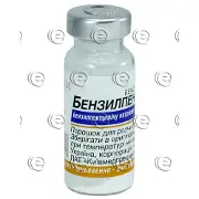 Бензилпеніцилін порошок для розчину для ін'єкцій у флаконі по 500 000 МО