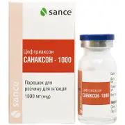 Санаксон-1000 порошок для ін'єкцій по 1000 мг, 1 шт.
