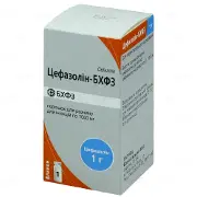 Цефазолін-БХФЗ порошок для розчину для ін'єкції по 1000 мг в флаконі, 1 шт.