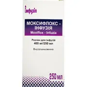Моксифлокс-Інфузія розчин для інфузій по 400 мг/250 мл, 250 мл
