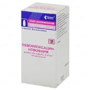 Левофлоксацин-Новофарм раствор для инфузий, 5мг/мл, 100 мл