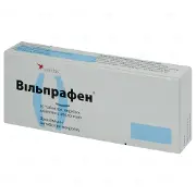 Вільпрафен таблетки 500 мг, 10 шт.