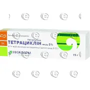 Тетрациклінова мазь 3%, 15 г - Ніжфарм