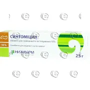 Синтомицин линимент для наружного применения 10%, 25 г