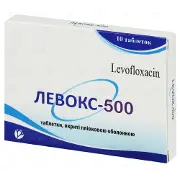 Левокс таблетки по 500 мг, 10 шт.