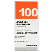 Левоцин-Н розчин для інфузій по 500 мг/100 мл, 100 мл