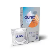 Презервативи Durex (Дюрекс) Inivisible XL ультратонкі збільшеного розміру, 12 шт.