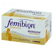 Фемібіон Наталкер 2 таблетки для вагітних і годуючих жінок, 60 шт.