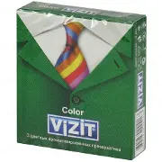 Презервативы Визит N3 Aroma ароматизированные цветные Vizit