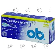 Тампони o.b. Pro Comfort Normal Night, 16 шт.