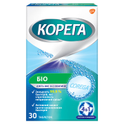 💊 Таблетки для очистки зубных протезов Корега Био, 30 шт. купить ...