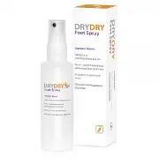 Спрей-дезодорант для ніг Dry Dry Foot Spray, 100 мл