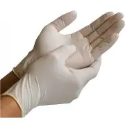 Перчатки смотровые латексные стерильные размер L (8-9)