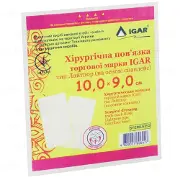 Хірургічна пов'язка IGAR тип Лайтпор (на основі спанлейсу) 10,0х9,0 см, 1 шт.