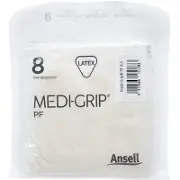 Ansell Medi-Grip PF рукавички хірургічні латексні неприпудрені стерильні розмір 8