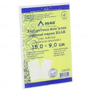 Хирургическая повязка IGAR Лайтпор (на основе спанлейс) 15,0 х 9,0 см