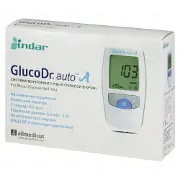 Глюкометр система для визначення рівня глюкози в крові GlucoDr. Auto AGM 4000 + тест-смужки, 25 шт. + 10 ланцетів