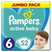 Підгузники Памперс Active Baby 13-18 кг N52