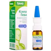 Ксило-Тева спрей назальний по 1 мг/мл, 10 мл