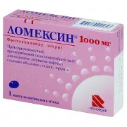 Ломексин капсули вагінальні м'які по 1000 мг, 1 шт.