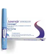 Саксенда раствор для инъекций, 6 мг/мл, по 3 мл в шприц-ручках, 3 шт.
