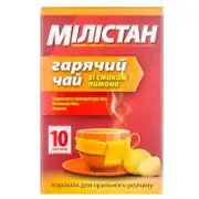 Мілістан гарячий чай зі смаком лимона 6 г №10
