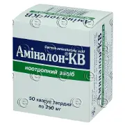 Аминалон-КВ капсулы по 250 мг, 50 шт.