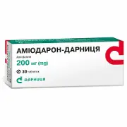 Аміодарон-Дарниця таблетки по 200 мг, 30 шт.