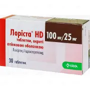 Лоріста HD таблетки по 100 мг/25 мг, 30 шт.