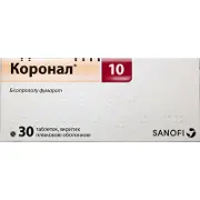 Коронал 10 мг N30 таблетки