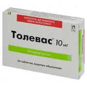 Толевас 10 мг № 30 таблетки