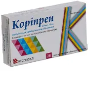 Коріпрен 10 мг/10 мг N28 таблетки