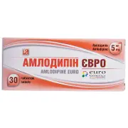 Амлодипин евро таблетки 5 мг №30