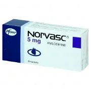 Норваск® табл. 5 мг блистер № 30