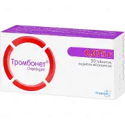 Тромбонет-Фармак таблетки по 0,075 г, 30 шт.