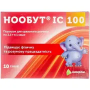 Нообут IC для дітей по 100 мг в саше по 2,5 г, 10 шт.