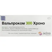 Вальпроком 300 Хроно таблетки при эпилепсии, 100 шт.
