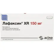 Лафаксин XR таблетки пролонгованої дії 150 мг №28