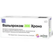 Вальпроком 300 Хроно таблетки при епілепсії, 30 шт.