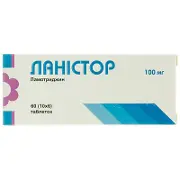 Ланістор таблетки 100 мг блістер № 60