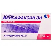 Венлафаксин-ДН таблетки по 75 мг, 30 шт.